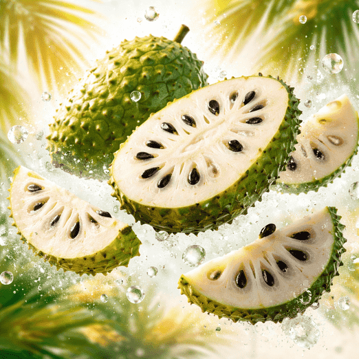 Frutas frescas en agua